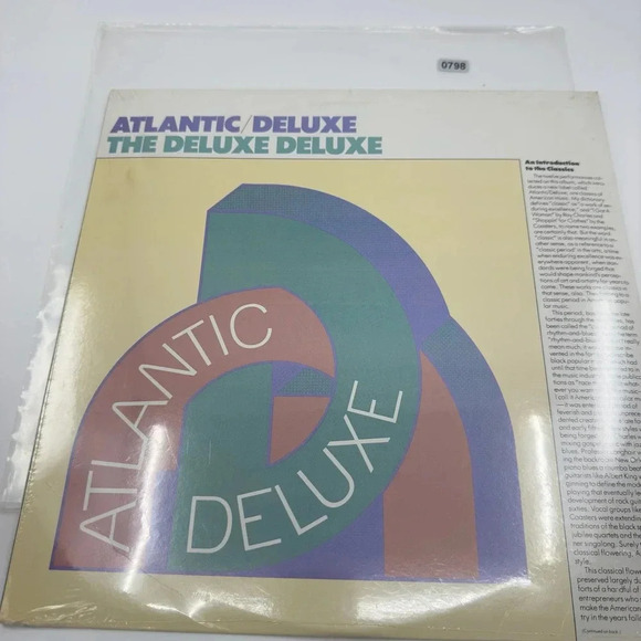 Atlantic/Deluxe Various The Deluxe Deluxe Vinyl Record ALbum Brand New - Picture 1 of 11
